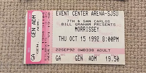 Morrissey at The Criterion OKC