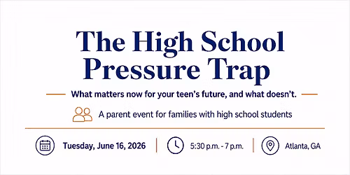 The High School Pressure Trap
