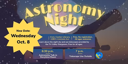 Astronomy Night (Moved from Oct. 1)