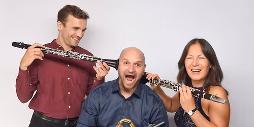 Konzert mit dem Klarinettentrio Schmuck
