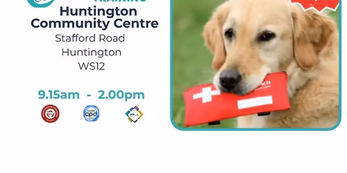 Huntington Dog First Aid Training \ud83d\udc3e 