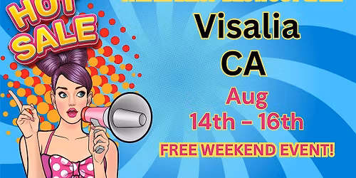 Visalia, CA - Makeup Blowout Sale Event!