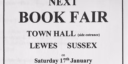 Lewes Book Fair