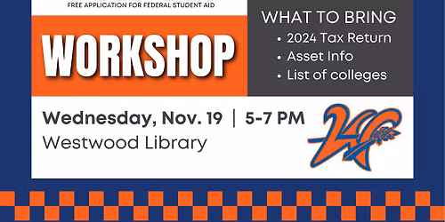 FAFSA Workshop for HS Seniors