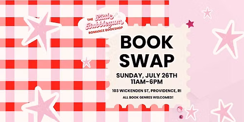 Book Swap at The Little Bubblegum Bookshop with Sorbae Frozen Treats