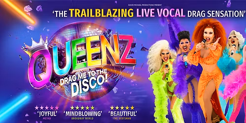 Queenz - Drag me to the disco at The Oval Hall at Sheffield City Hall