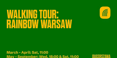 Queerstorical Walking Tour in English: Rainbow Warsaw \ud83c\udf08