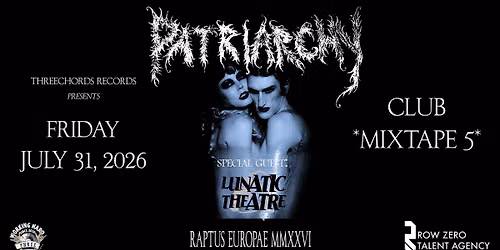 Patriarchy Live in Sofia \/ Club Mixtape 5 \/ 31.07
