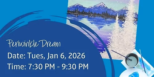 Frosted Periwinkle Evening