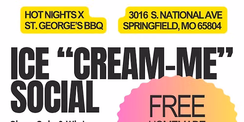 \ud83c\udf66 ICE "CREAM-ME" SOCIAL \ud83c\udf66