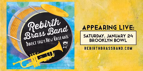 Nolafunk Presents Grammy Award-winning Rebirth Brass Band