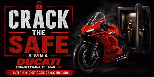 \ud83d\udd10 Crack the Safe & Win a Ducati Panigale V4 R | Celebrating 100 Years of Ducati