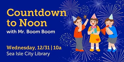Countdown to Noon with Mr. Boom Boom