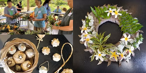 Ulana Niu Wreath and Ornaments Workshop with Maui Grown 808