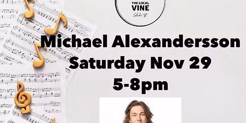 Live Music with Michael Alexandersson