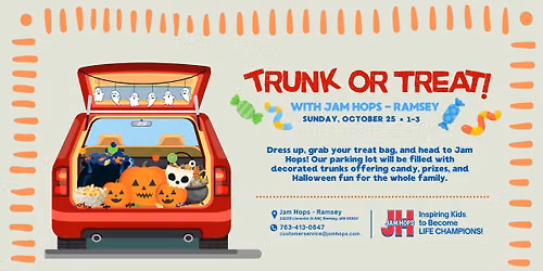 Trunk or Treat - Jam Hops Ramsey