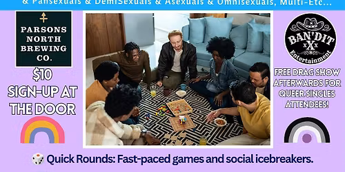 Queer Singles Night: Board Games + Bisexuals