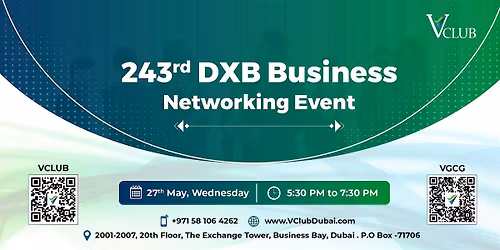 243rd DXB_Business Networking Event