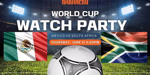 Opening Match 2026 World Cup: Mexico Vs.South Africa