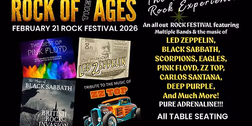 ROCK OF the AGES 2026 in FOLEY, ALABAMA FEB 21