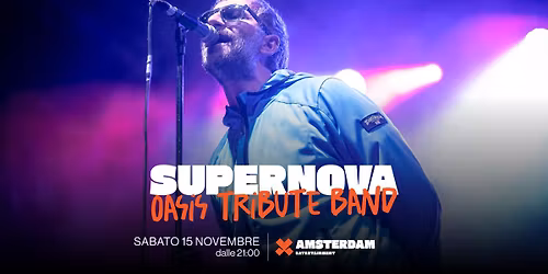 Supernova - Oasis Tribute Band - Amsterdam - Eat Drink & Show