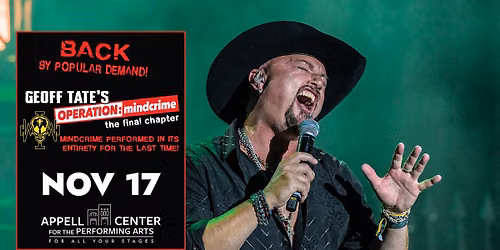Geoff Tate: Operation Mindcrime - The Final Chapter