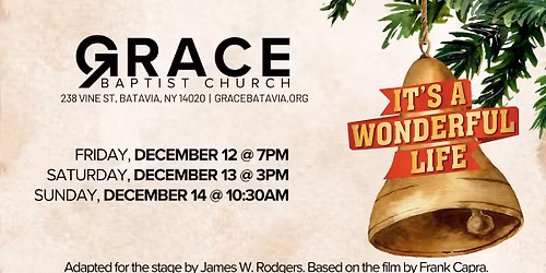 "It's a Wonderful Life" Christmas Production