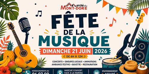 \ud83c\udfb6\ud83c\udfa4 LA F\u00caTE DE LA MUSIQUE S\u2019INVITE AU MARCH\u00c9 DE BOULARI ! \ud83c\udfa4\ud83c\udfb6