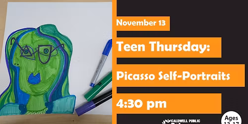 Teen Thursday: Picasso Self Portraits