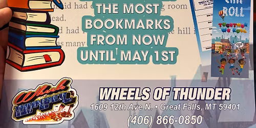 Wheels of Thunder Bookmark party! 