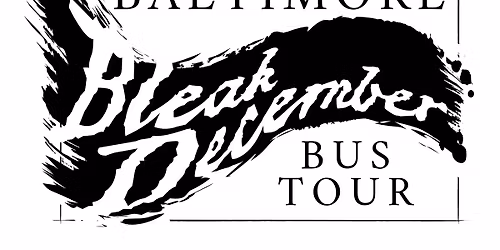 Edgar Allan Poe's Death in Baltimore "Bleak December" Bus Tour