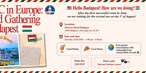 EurDC in Budapest: Cocktails and Networking