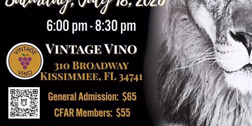 A very special Cheese and Wine Event for Central Florida Animal Reserve!