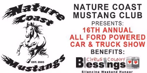 16th Annual All Ford Powered car and truck show
