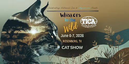 Whiskers in the Wild - an International Cat Show & Adoption Event