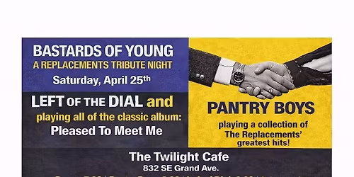 Bastards of Young - Replacements' Tribute Night