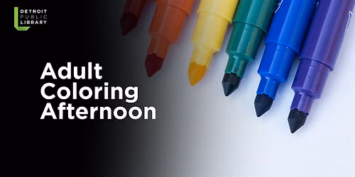 Adult Coloring Afternoon