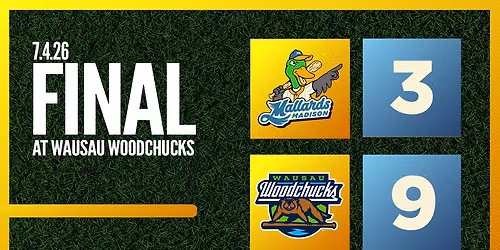 Madison Mallards at Lakeshore Chinooks at Kapco Park