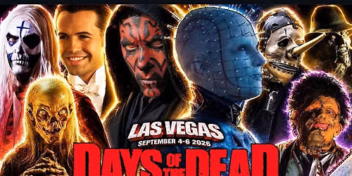 Days of the Dead Con After Party at The Nerd September 5th