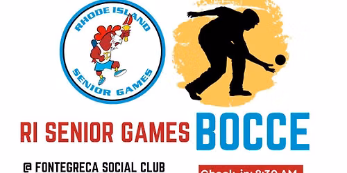 Rhode Island Senior Games Bocce Tournament