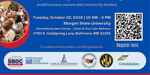 Maryland SBDC - Baltimore Region Small Business Showcase
