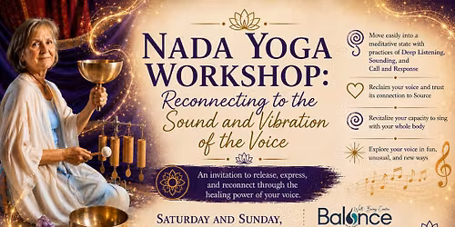 Yoga Nada: Reconnecting to the Sound & Vibration of the Voice with Iris Mickey