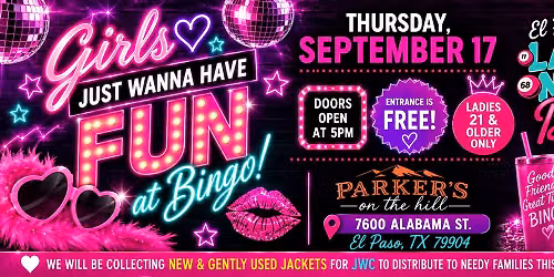 Girls Just Wanna Play BINGO!