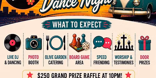 Dinner, Dance, Fun, Fellowship