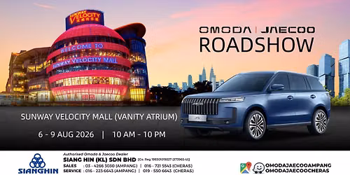 Siang Hin KL Omoda & Jaecoo Sunway Velocity Mall Roadshow