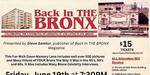 \ud83c\udfd9\ufe0f BACK IN THE BRONX \u2014 A WALK DOWN MEMORY LANE