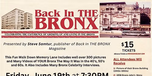 \ud83c\udfd9\ufe0f BACK IN THE BRONX \u2014 A WALK DOWN MEMORY LANE
