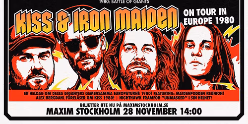 1980: Battle of Giants - Kiss and Iron Maiden on tour in Europe 