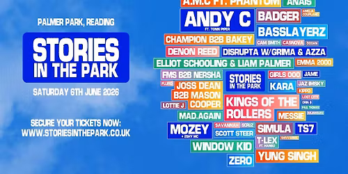 Stories In The Park 2026 