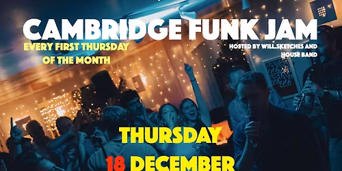 Cambridge FUNK JAM | 18th December 2025